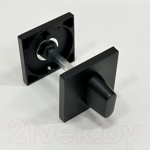 Изображение товара Фиксатор дверной защелки Rucetti RAP WC SLIM-S BL (черный)