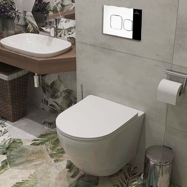 Изображение товара Унитаз подвесной с инсталляцией Roxen StounFix Dual Fresh 546881