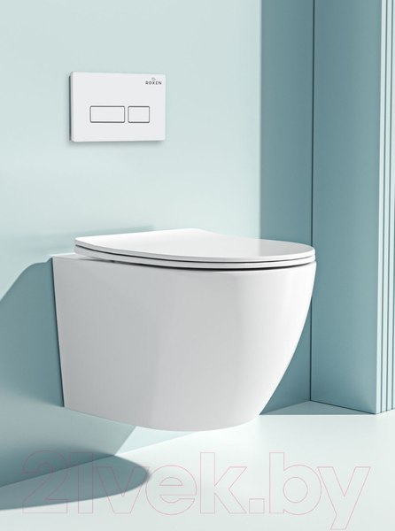 Изображение товара Унитаз подвесной с инсталляцией Roxen StounFix Dual Fresh 569295