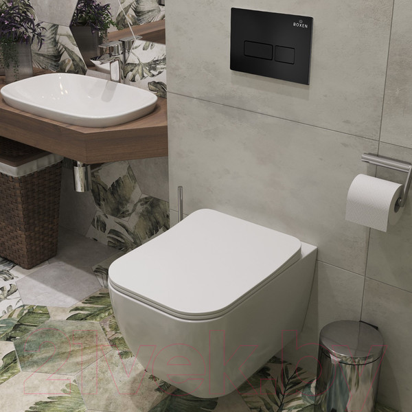 Изображение товара Унитаз подвесной с инсталляцией Roxen StounFix Dual Fresh 579341