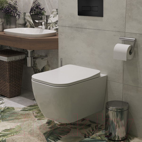 Изображение товара Унитаз подвесной с инсталляцией Roxen StounFix Dual Fresh 579341