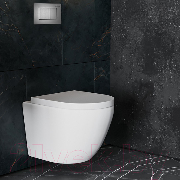 Изображение товара Унитаз подвесной с инсталляцией Roxen StounFix Dual Fresh 614314