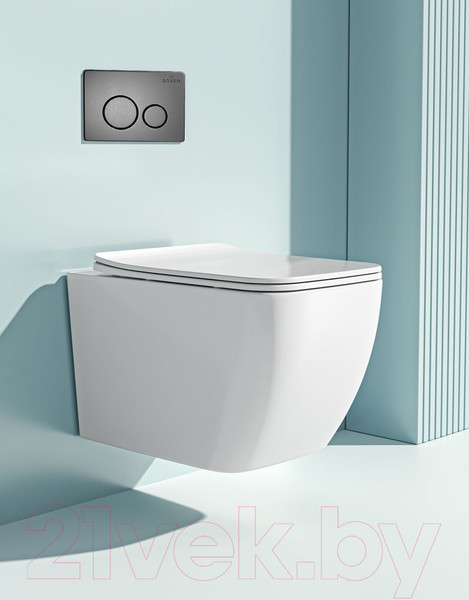 Изображение товара Унитаз подвесной с инсталляцией Roxen StounFix Dual Fresh 632852