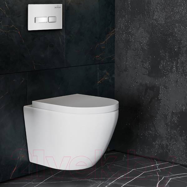 Изображение товара Унитаз подвесной с инсталляцией Roxen StounFix Dual Fresh 634261