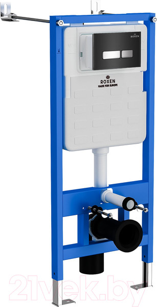 Изображение товара Унитаз подвесной с инсталляцией Roxen StounFix Slim 649838