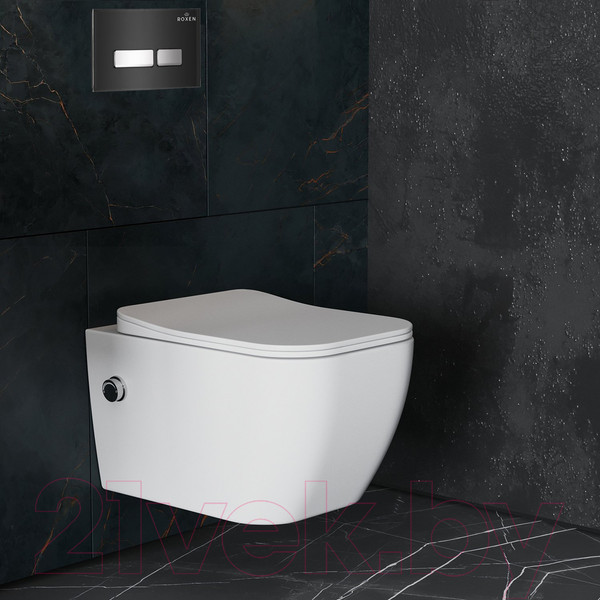 Изображение товара Унитаз подвесной с инсталляцией Roxen StounFix Slim 649838