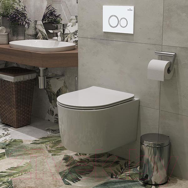 Изображение товара Унитаз подвесной с инсталляцией Roxen StounFix Dual Fresh 906789