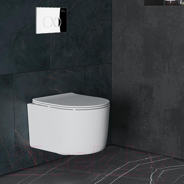 Изображение товара Унитаз подвесной с инсталляцией Roxen StounFix Dual Fresh 913681