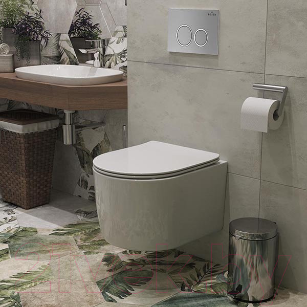 Изображение товара Унитаз подвесной с инсталляцией Roxen StounFix Dual Fresh 915792