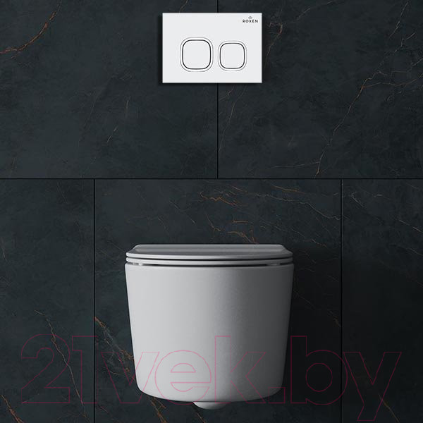 Изображение товара Унитаз подвесной с инсталляцией Roxen StounFix Dual Fresh 916803