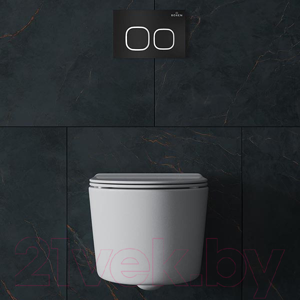 Изображение товара Унитаз подвесной с инсталляцией Roxen StounFix Dual Fresh 917914