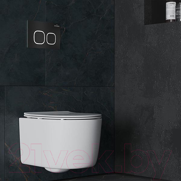 Изображение товара Унитаз подвесной с инсталляцией Roxen StounFix Dual Fresh 917914