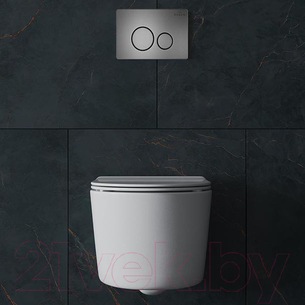 Изображение товара Унитаз подвесной с инсталляцией Roxen StounFix Dual Fresh 963592