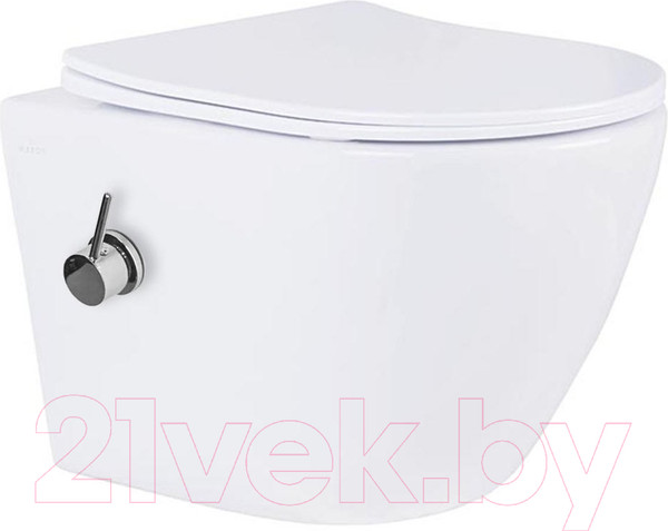 Изображение товара Унитаз подвесной с инсталляцией Roxen StounFix Slim 902672