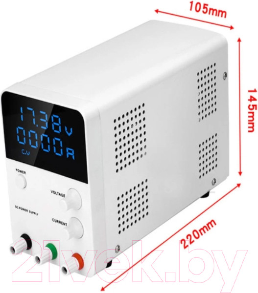 Изображение товара Лабораторный блок питания Wanptek GPS3010D для подключения и тестирования устройств