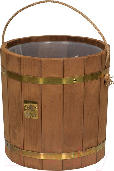Изображение товара Ведро деревянное Банные Штучки 32552 (13л)