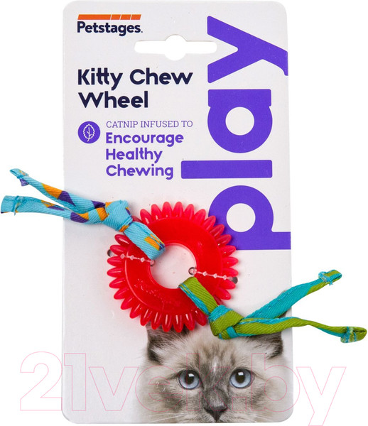 Изображение товара Игрушка для кошек Petstages Dental Орка колесико / 715