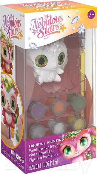 Изображение товара Набор для творчества Nebulous Stars Elana. Фигурка для раскрашивания / 11420_NSDA
