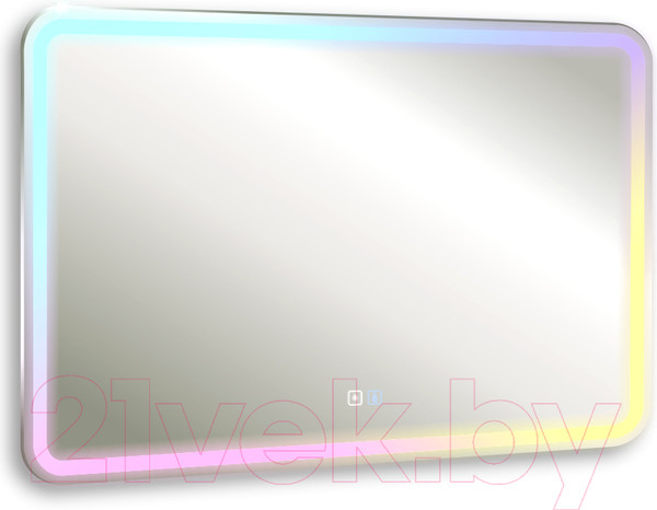 Изображение товара Зеркало Silver Mirrors Давид RGB 80x55 / LED-00002890