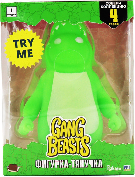 Изображение товара Сквиш Gang Beasts Тянучка / GB6600-B (зеленый)