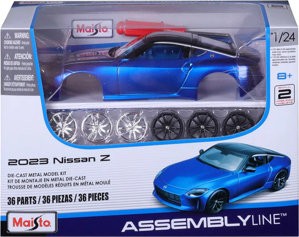 Изображение товара Масштабная модель автомобиля Maisto 2023 Nissan Z / 39267 (синий)