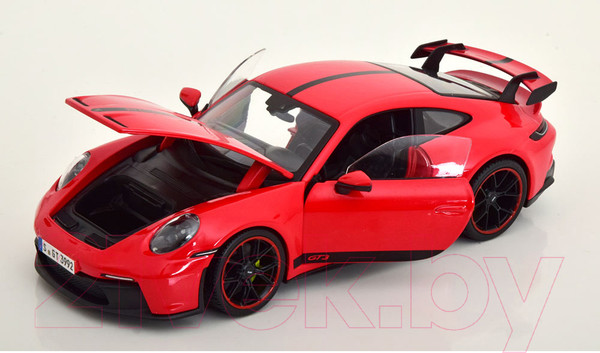 Изображение товара Масштабная модель автомобиля Maisto 2022 Porsche 911 GT3 / 36458RD (красный)