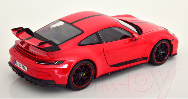 Изображение товара Масштабная модель автомобиля Maisto 2022 Porsche 911 GT3 / 36458RD (красный)