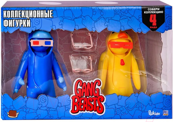 Изображение товара Набор фигурок коллекционных Gang Beasts Action / GB6002-B