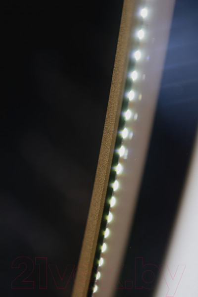 Изображение товара Зеркало Silver Mirrors Monaco Gold D77 / LED-00002766
