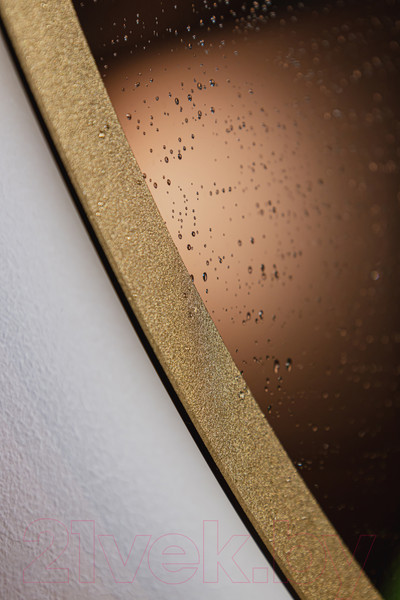 Изображение товара Зеркало Silver Mirrors Monaco Gold D77 / LED-00002766