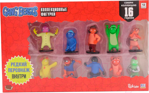 Изображение товара Набор фигурок коллекционных Gang Beasts Deluxe / GB2080-A