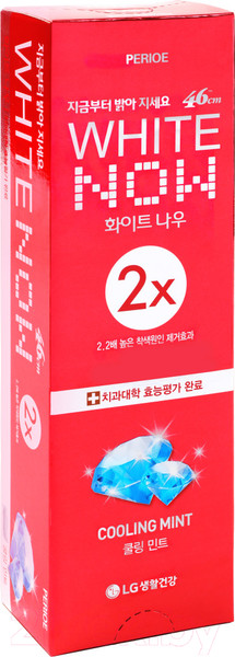 Изображение товара Зубная паста Perioe White Now Cooling Mint (120г)