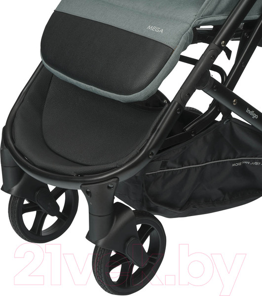 Изображение товара Детская прогулочная коляска INDIGO Mega (зеленый)