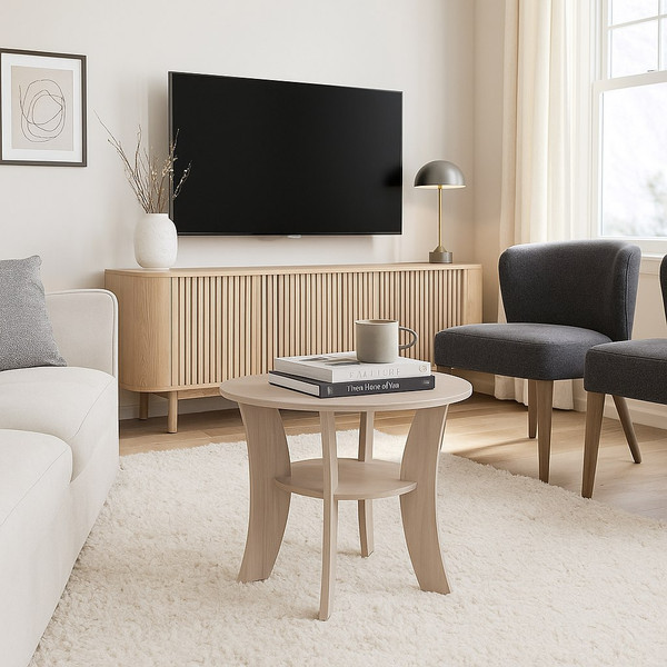 Изображение товара Журнальный столик Мебель-Класс Милан (ясень шимо светлый)