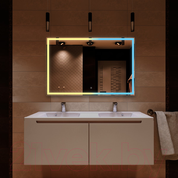 Изображение товара Зеркало Silver Mirrors Ливия ТХ 120x80 / LED-00002892