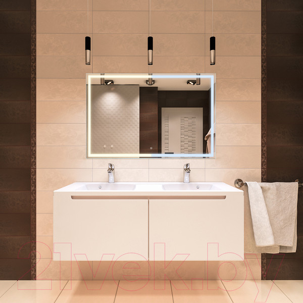 Изображение товара Зеркало Silver Mirrors Ливия ТХ 120x80 / LED-00002892