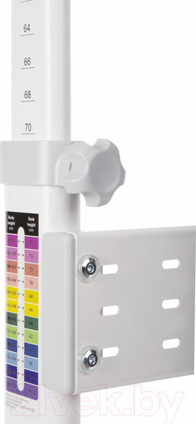 Изображение товара Парта Растущая мебель Smart 80 Е602 с полкой E611 и накладкой E511