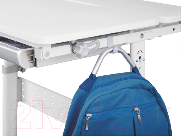 Изображение товара Парта Растущая мебель Smart 80 Е602 с полкой E611 и накладкой E511