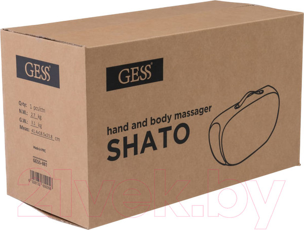 Изображение товара Массажер электронный Gess Shato GESS-881