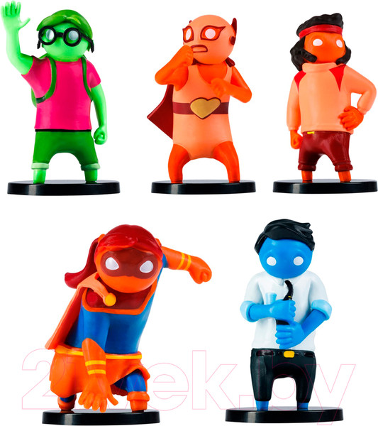 Изображение товара Набор фигурок коллекционных Gang Beasts Красный герой в плаще / GB2040-C