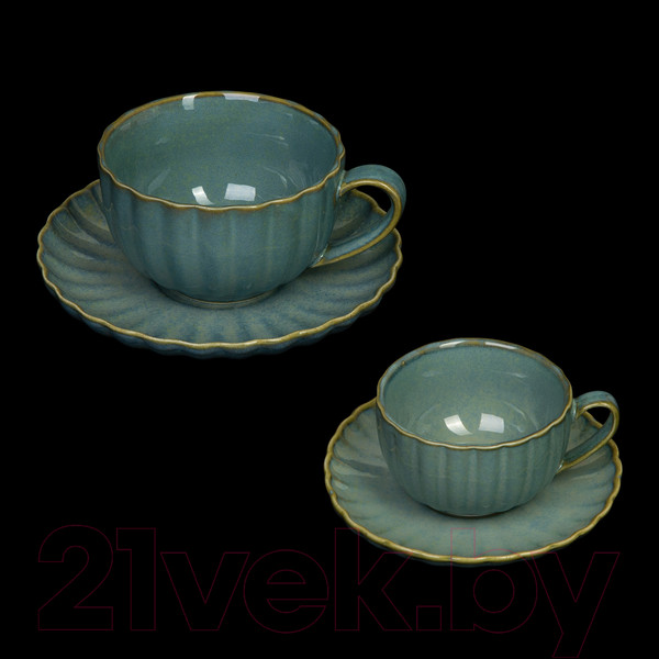 Изображение товара Чашка с блюдцем Corone Calypso 53623 / фк9816