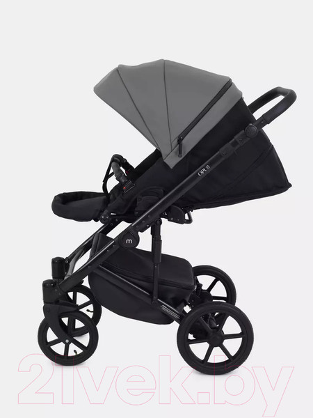 Изображение товара Детская универсальная коляска MOWbaby Opus 3 в 1 (Classic Grey)