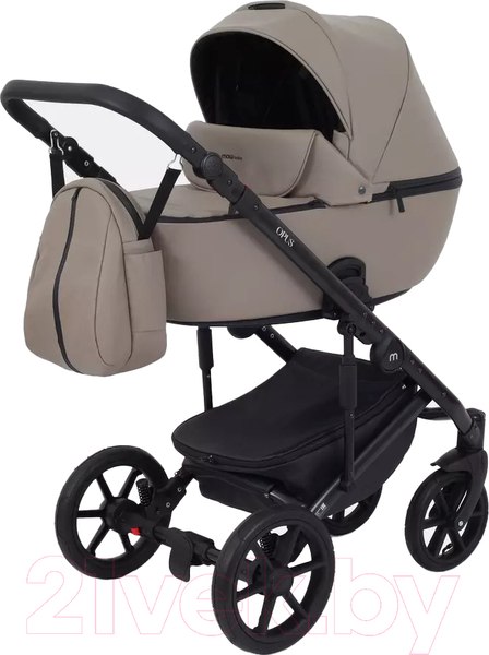 Изображение товара Детская универсальная коляска MOWbaby Opus 3 в 1 (Latte Beige)