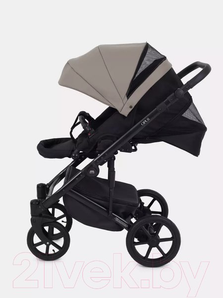 Изображение товара Детская универсальная коляска MOWbaby Opus 3 в 1 (Latte Beige)
