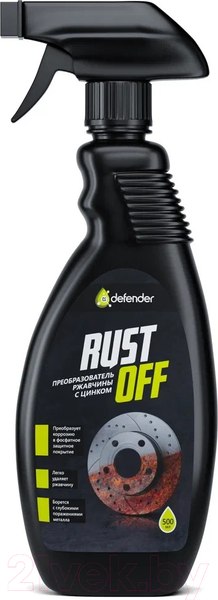 Изображение товара Средство от коррозии Defender Auto Преобразователь ржавчины Rust Off / 10514 (500мл)