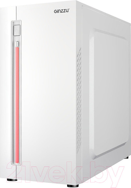 Изображение товара Корпус для компьютера Ginzzu D390 (белый)