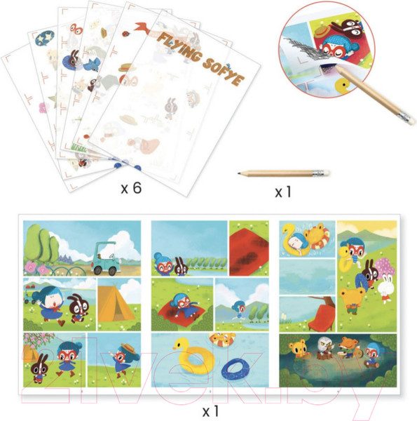 Изображение товара Набор для творчества Djeco София / DJ09558