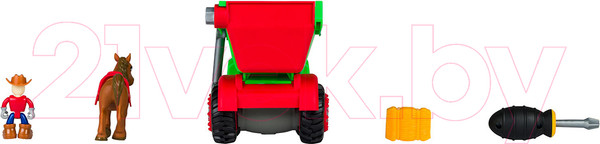 Изображение товара Игрушка-конструктор Nikko Machine Maker Tractor and Trailer / 40081