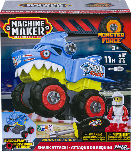 Изображение товара Игрушка-конструктор Nikko Machine Maker Shark Attack! / 40132