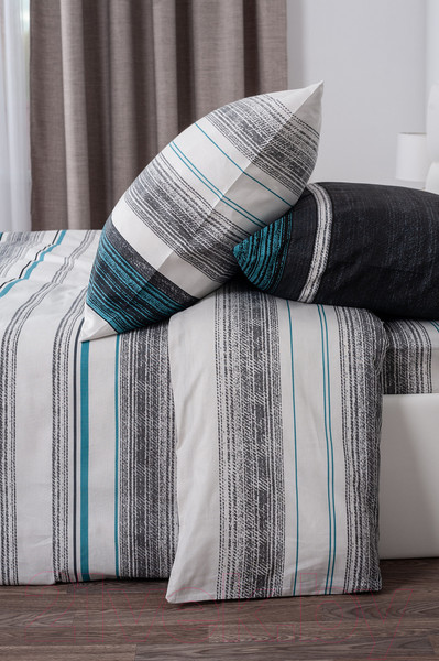 Изображение товара Комплект постельного белья Milanika Байкал Евро (бязь)